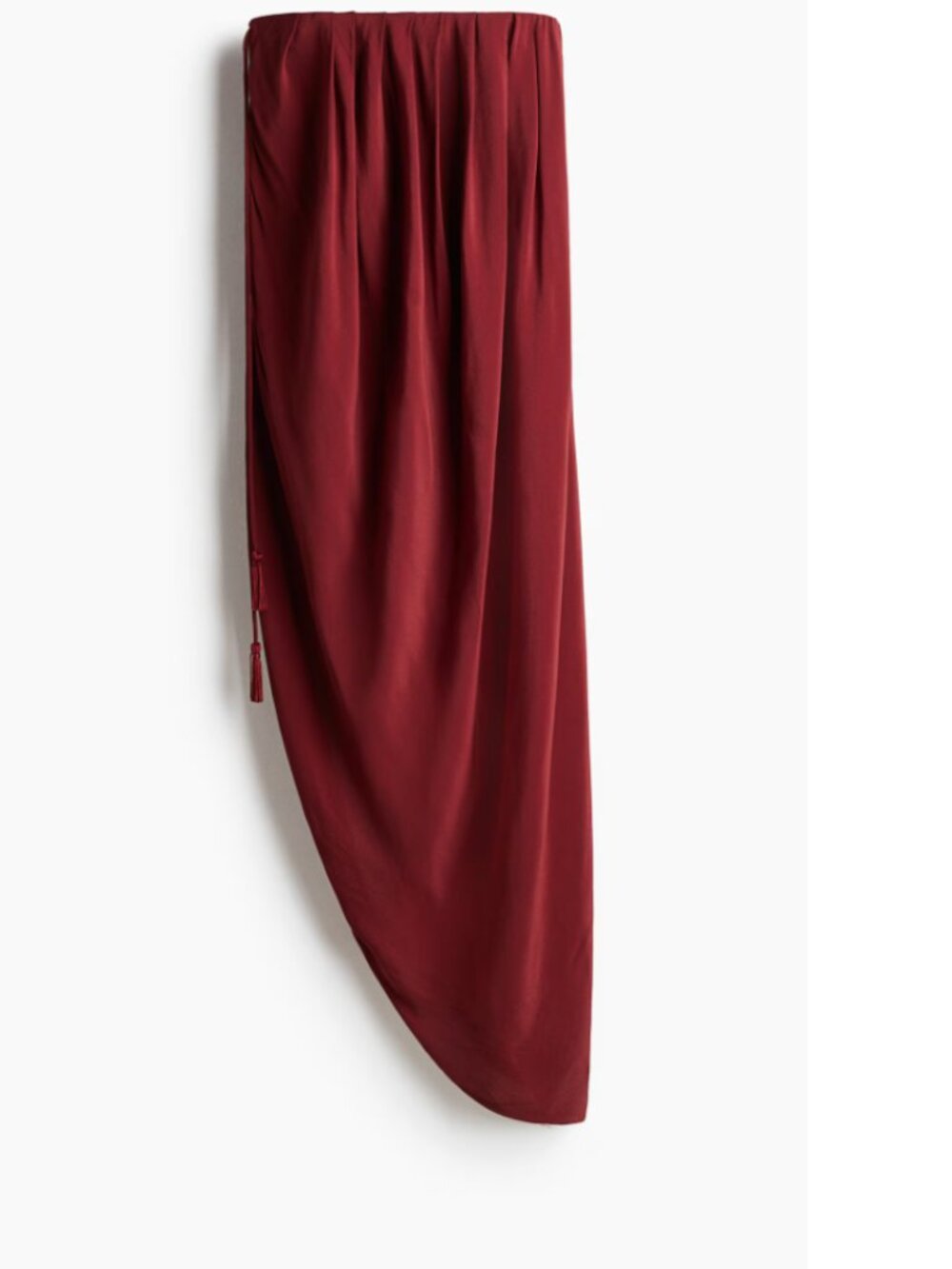 H&M Strapless Bandeau Asymmetrical Maxi Dress - NWT XL